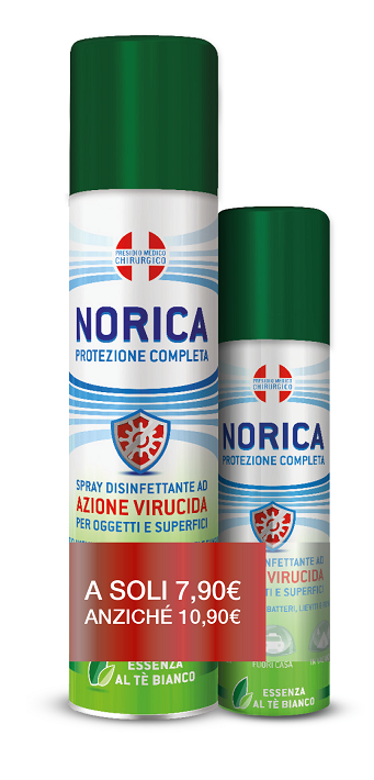Norica Protezione Completa Spray Disinfettante 300ML a solo € 5,28 -   - Gli Specialisti del Benessere