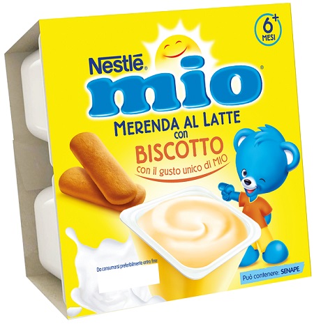 Vendita Plasmon biscotto crema latte 8 pezzi da 40g On Line
