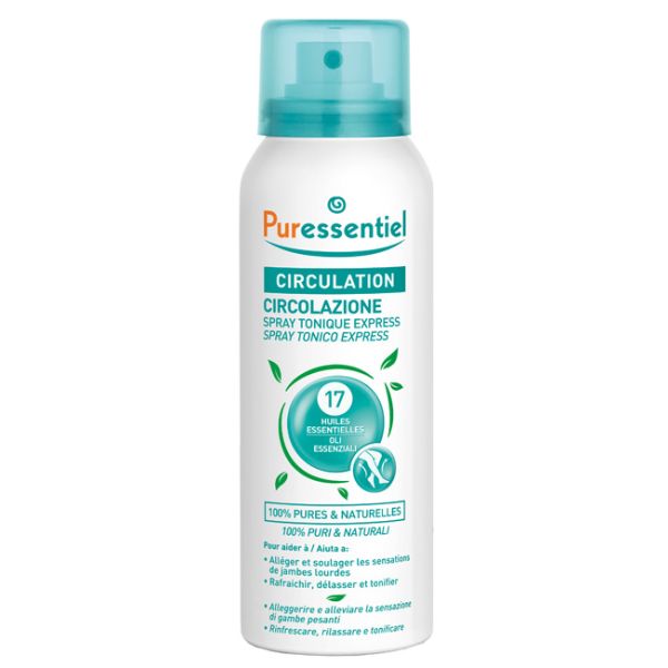 Puressentiel Spray Tonico Express Circolazione 100 ml, compra online su  Farmacia delle Terme