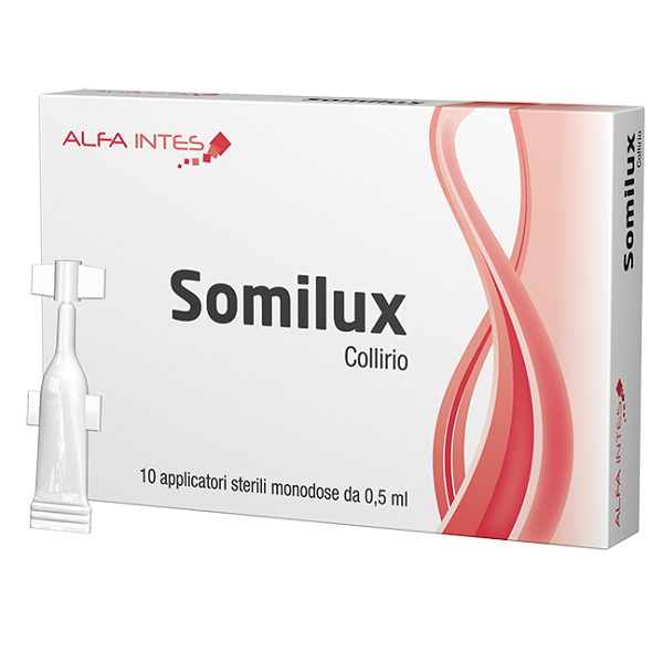 Somilux Collirio 10 Applicatori Sterili Monodose da 0,5 ml, compra online  su Farmacia delle Terme