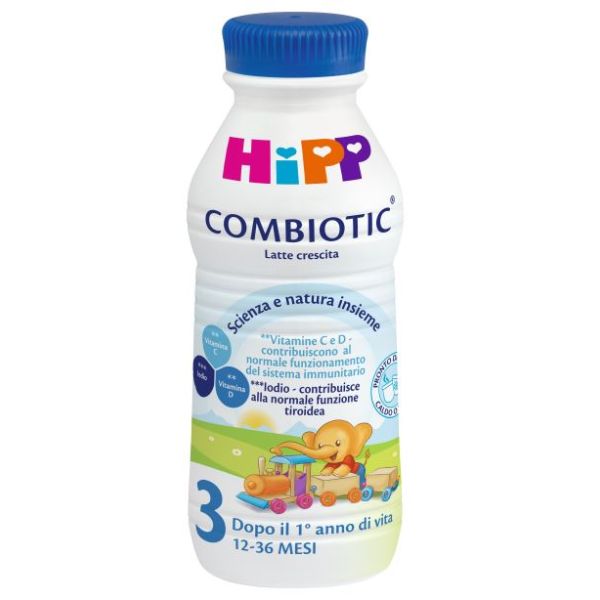 Hipp 3 Latte Combiotic Crescita 470 ml, compra online su Farmacia delle  Terme