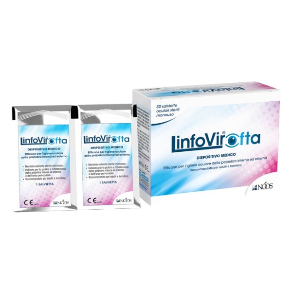 Linfovir Ofta 30 Salviettine Oculari, compra online su Farmacia delle Terme