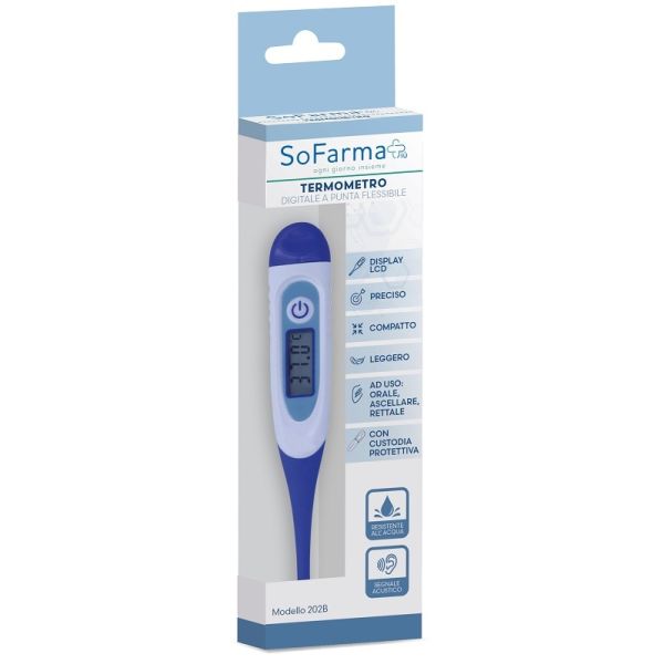 Termometro Digitale Fless Sofarmapiu', compra online su Farmacia delle Terme