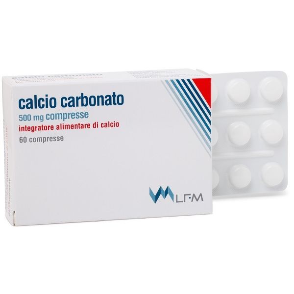 Calcio Carbonato 60 Compresse, compra online su Farmacia delle Terme