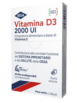 Vitamina d3 Ibsa 2000 ui 30 Film Orodispersibili