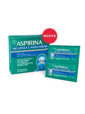 ASPIRINA INFLUENZA E NASO CHIUSO 10 BUSTINE