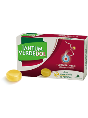 TANTUM VERDEDOL*16 pastiglie 8,75 mg limone miele