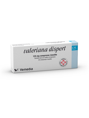 VALERIANA DISPERT 20 compresse rivestite 125 mg